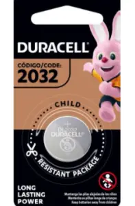 Pilha Duracell Moeda 2032