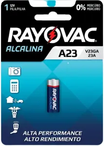 Pilha Rayovac Eletr Alc V23Ga