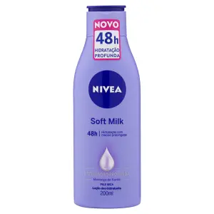 Locao Body Nivea 200Ml Soft Milk