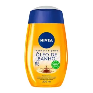 Sab Liq Nivea Natural 200Ml Oleo de Banho