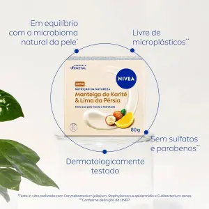 Sab Veg Nivea 80G Manteiga de K e Lima da Per