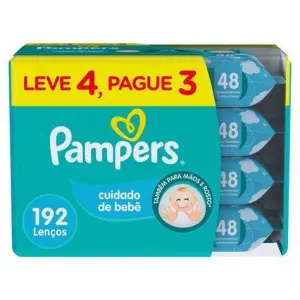 Toalha Umed Pampers 48Un Cuidado