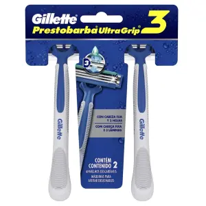 Ap Gillette Prest Ult Grip 3 com 2Un