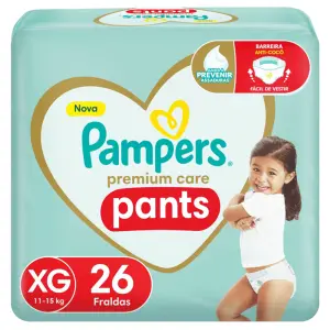 Fr Pampers Pants Premium Care Xg 26Un