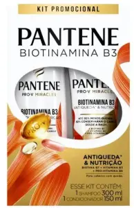 Kit Pantene Sh300+Co150 Biotinamina