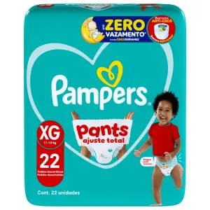 Fr Pampers Pants Mega Xg pct 22Un