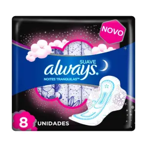 Abs Always Noite Tranq C/Abas 8Un Seco