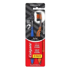 Esc Dental Colgate Zig Zag Charc 2Pk