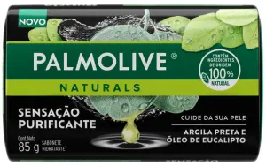 Sab Palmolive 85G Argila & Oleo de Eucalipto