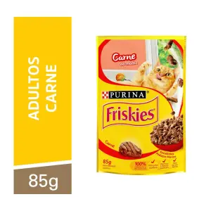 Racao Umid Friskies 85G Carn Molho