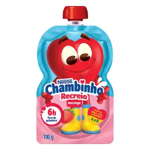 Iog Chambinho Pouch 100G Morango