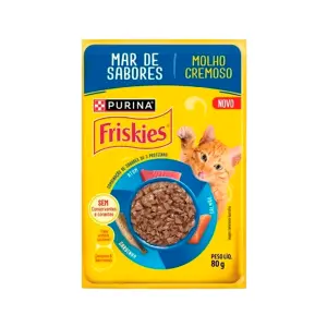 Racao Friskies Mar de Sabores 80G Br