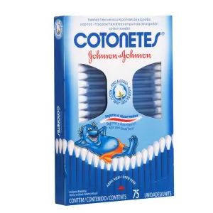 Hastes Flex Cotonetes J&J 75Un
