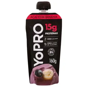 Beb Lactea Yopro Pouch 160G Acai C/Banana