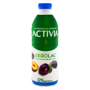 Leite Ferm Liq Activia Zerolac 800G Ameixa
