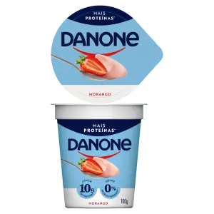 Iog Danone 160G C/Proteina Morango