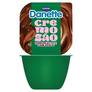 Danette Cremosao 90G Chocolate com Avela