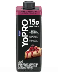 Bebida Lactea Yopro Uht Cheese Cake 250Ml F. Verm