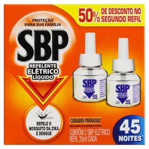Sbp 45 Noites Elet Refil 50% 2Un 35Ml