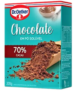 Chocolate em Po 70% Cacau Dr.oetker 200G