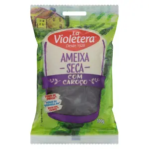 Ameixa Seca Lavioletera 100G C/Caroco