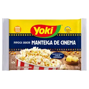 Milho Pipoca Yoki 100G Manteiga de Cinema