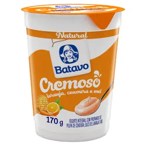 Iog Batavo Nat 170G Laranja Cenoura e Mel