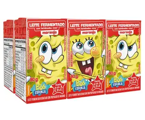 Leite Ferm Bob 80G Morango