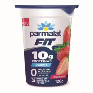 Iog Liq Protein Parmalat Fit 850G Morango