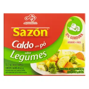 Caldo Sazon 32,5G Legumes