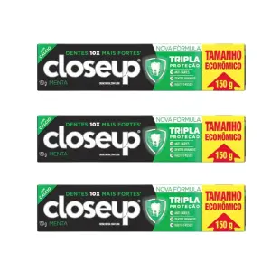Cr Dental Close Up Triple 150G Menta