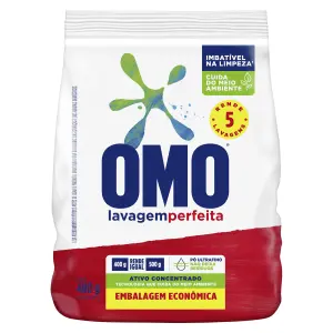 Sabao Po Omo Sache 400G Lavagem Perfeita