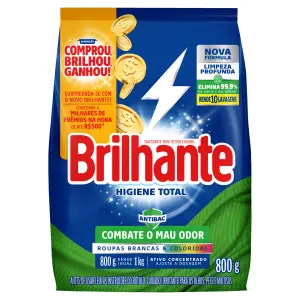 Sabao Po Brilhante 800G Higiene Total