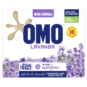 Lv Roupas Po Omo cx 800Gr Lavanda