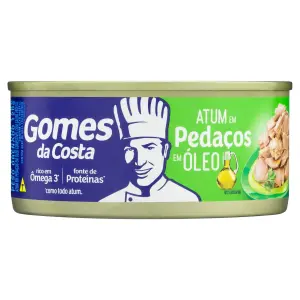 Atum Pedacos Oleo Gomes D Costa 170G