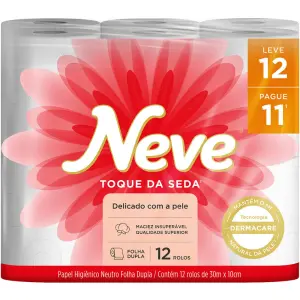 Papel Hig Neve Fol Dupla Toq Seda 30M