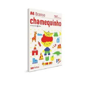 Papel Chamequin A4 100 Folhas Branca