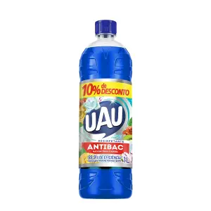Desinf Uau 1L Promo Antib Flor e Fresc