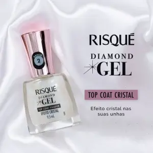 Esm Risque Diamond Top 9,5Ml Efeito Cristal