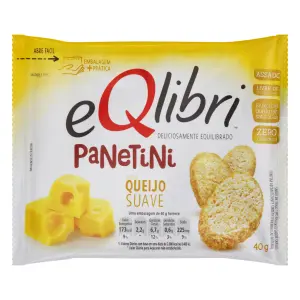 Eqlibri Panetini 40G Queijo Suave