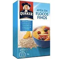Aveia Flocos Finos Quaker 165G