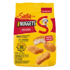 Nuggets de Frango Trad Cong Sadia 300G