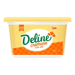 Margarina Deline 500G com Sal