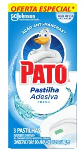 Pastilha Adesiva Pato Fresh C/3
