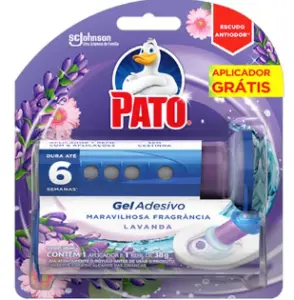 Gel Adesivo Pato Lavanda Refil 6Dc