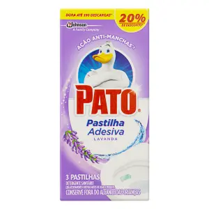 Pastilha Adesiva Pato Lavanda