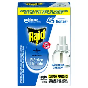 Repelente Raid Elet Liq 45N Ref 32.9Ml