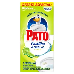 Pastilha Adesiva Pato Citrus