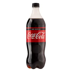 Refrig Coca Cola Pet 1L Zero Acucar