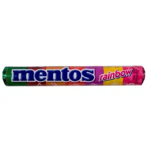 Confeito Mastigavel Mentos Rainbow